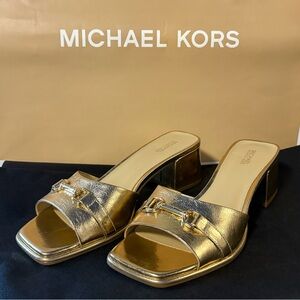 Michael Kors Carson block heel sandals